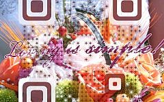 A sample Visualead QR code (Photo credit: Courtesy)