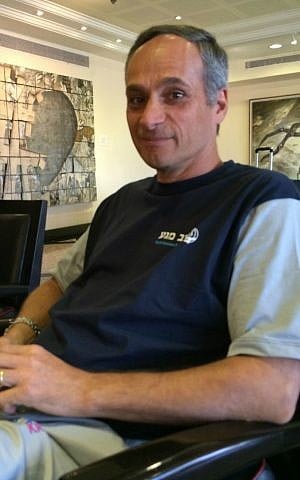 Krav Maga Master Kobi Lichtenstein. (photo credit: Renee Ghert-Zand/Times of Israel)