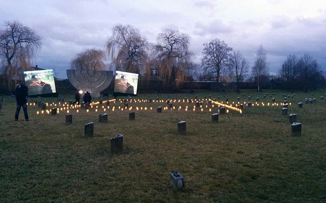 Illustrative photo: The Holocaust memorial at Terezin, Czech Republic on January 27, 2015 (Times of Israel/Marissa Newman) Illustrative photo: The Holocaust memorial at Terezin, Czech Republic on January 27, 2015 (Times of Israel/Marissa Newman)