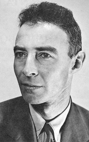 J Robert Oppenheimer, Los Alamos, circa 1944 (photo credit: Wikipedia)