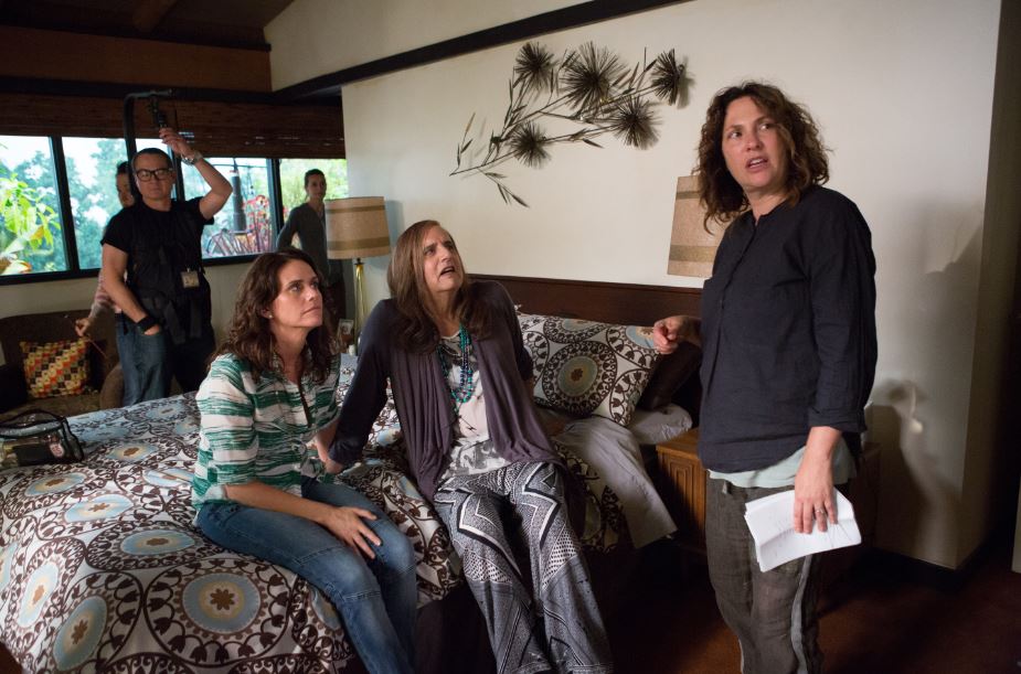  Series creator Jill Soloway directs a scene from 'Transparent.' (courtesy Amazon Studios)