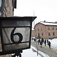 Visitors pass by the detention building marked Block 6 at the Auschwitz Nazi death camp in Oswiecim, Poland, Monday, Jan. 26, 2015 (AP Photo/Alik Keplicz) Visitors pass by the detention building marked Block 6 at the Auschwitz Nazi death camp in Oswiecim, Poland, Monday, Jan. 26, 2015 (AP Photo/Alik Keplicz)