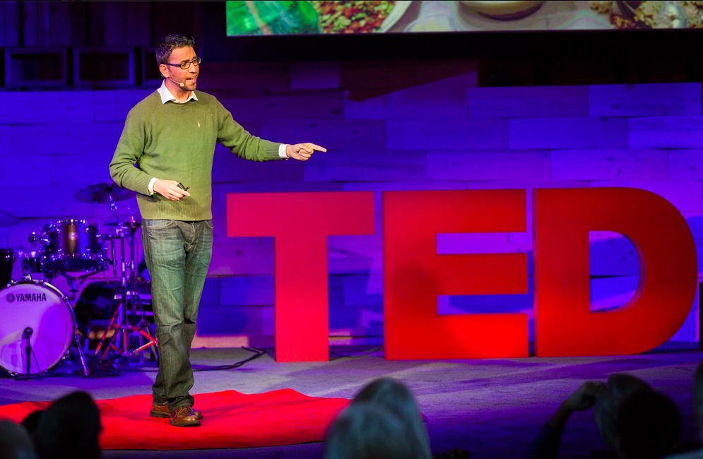 Aziz Abu Sarah is a skilled speaker and writer, appearing around the world (courtesy Aziz Abu Sarah) Aziz Abu Sarah delivers talks around the world (courtesy Aziz Abu Sarah)