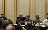 A panel at the 2013 annual meeting of the American Historical Association (photo credit: YouTube screenshot)