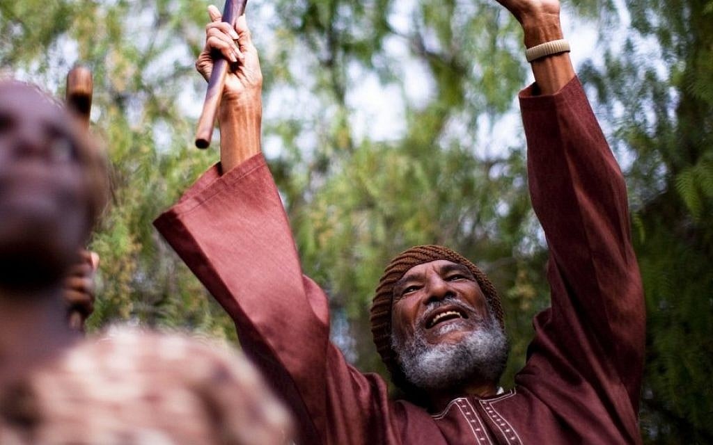 Ben Ammi Ben-Israel, the leader of the African Hebrew Israelites of Jerusalem who died on December 27, 2014, celebrating the festival of Shavuot in 2011. (Photo credit: Uriel Sinai/Getty Images/JTA) Ben Ammi Ben-Israel, the leader of the African Hebrew Israelites of Jerusalem who died on December 27, 2014, celebrating the festival of Shavuot in 2011. (Photo credit: Uriel Sinai/Getty Images/JTA)