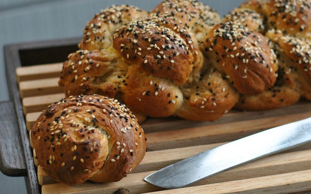 Using a bread machine to make challah saves time and elbow grease. (Shannon Sarna/JTA) Using a bread machine to make challah saves time and elbow grease. (Shannon Sarna/JTA)