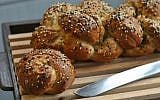 Using a bread machine to make challah saves time and elbow grease. (Shannon Sarna/JTA)