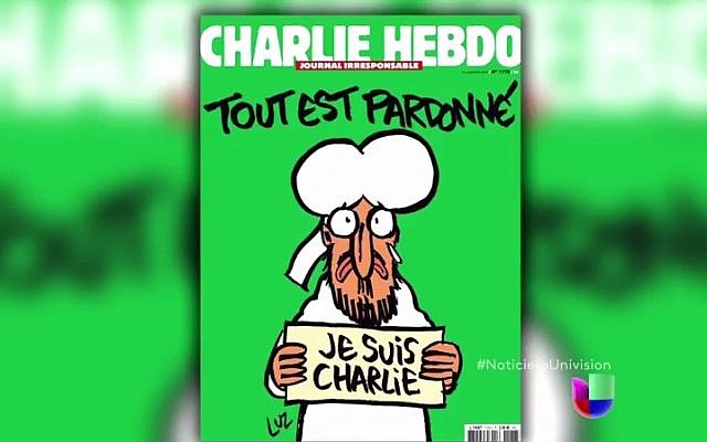 The 'survivor's issue' of Charlie Hebdo, set to be published Wednesday, January 14, 2015. (YouTube screenshot) The 'survivor's issue' of Charlie Hebdo, set to be published Wednesday, January 14, 2015. (YouTube screenshot)