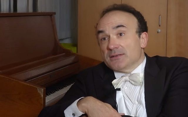 French-Jewish conductor Frédéric Chaslin (photo credit: YouTube screenshot) French-Jewish conductor Frédéric Chaslin (photo credit: YouTube screenshot)