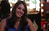 Miss Israel, Doron Matalon, speaking in a January 2015 interview. (screen capture: YouTube/Miss Universe)