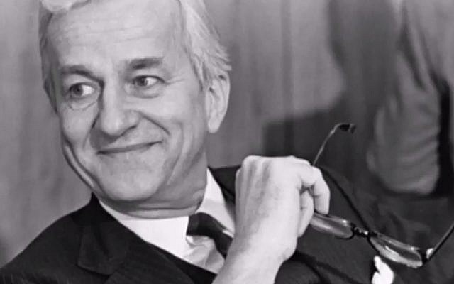 Former German President Richard von Weizsaecker. (screen capture: YouTube)