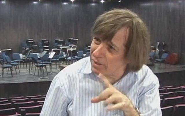 Israeli conductor Israel Yinon (photo credit: YouTube screenshot)