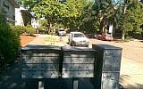 Mailboxes outside the AEPi house at the University of Oregon in Eugene were defaced with swastikas in July 2014 (Courtesy: AEPi)