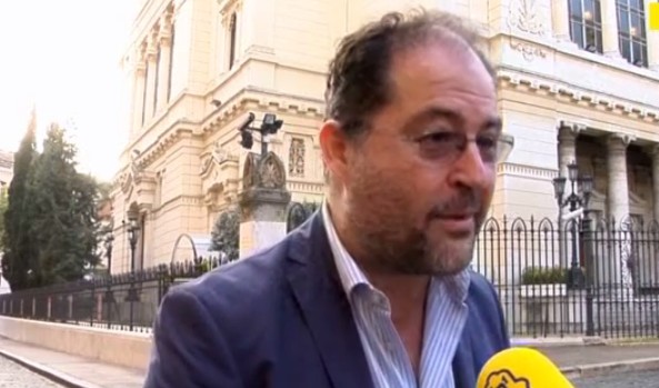 Riccardo Pacifici, President of the Jewish community of Rome (Photo credit: YouTube screen capture)