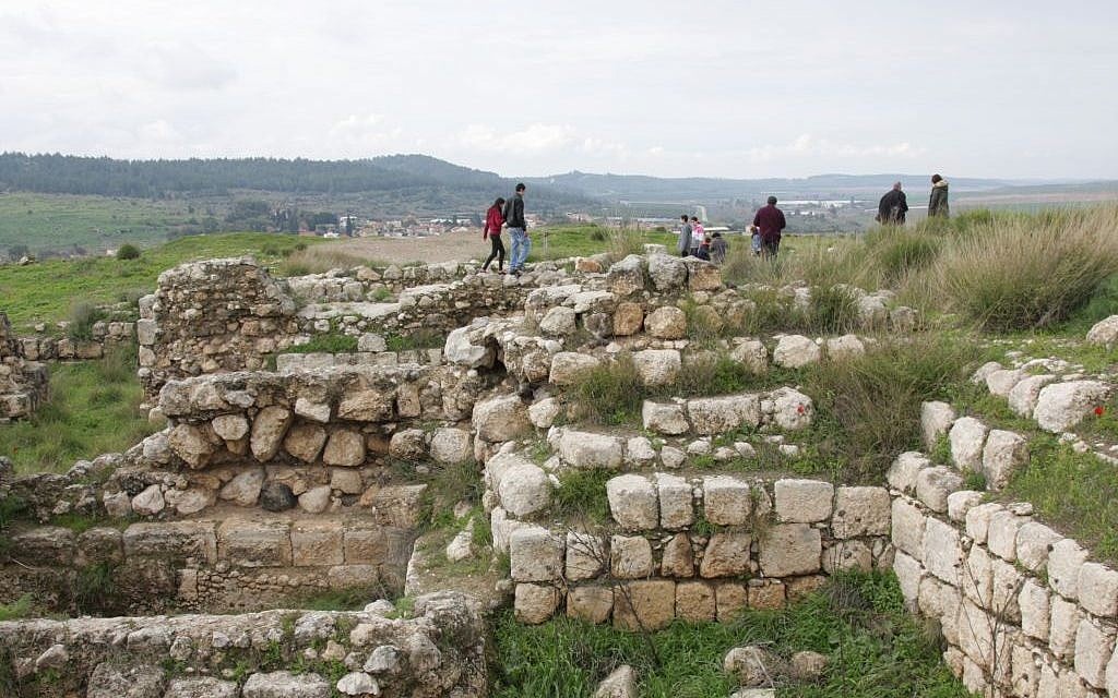 Atop Tel Beit Shemesh (photo credit: Shmuel Bar-Am)
