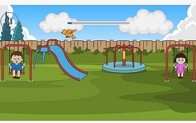 Screenshot of one of uHealth's attention focusing activities (Photo credit: Courtesy)