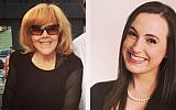 Kate Siegel (right) and her Crazy Jewish Mom. (Courtesy)