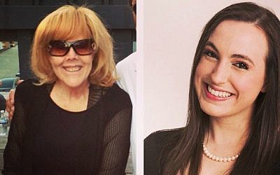 Kate Siegel (right) and her Crazy Jewish Mom. (Courtesy)