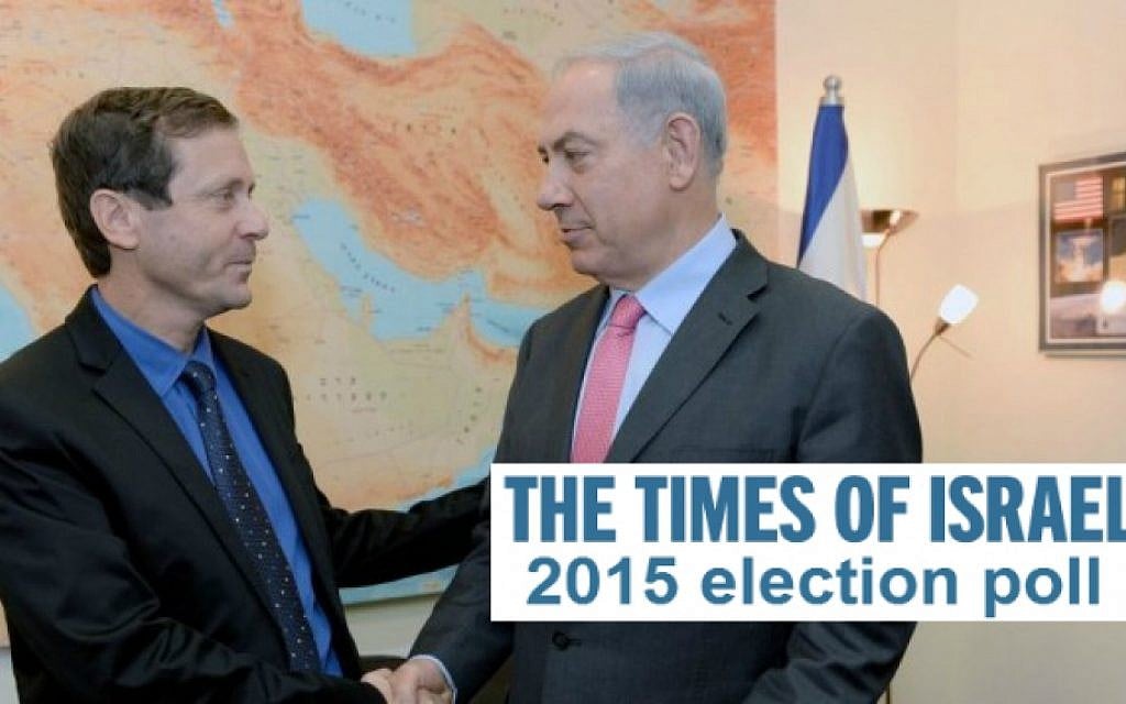 Labor and Zionist Camp leader Isaac Herzog with Prime Minister Benjamin Netanyahu (Photo credit: Flash 90) Labor and Zionist Camp leader Isaac Herzog with Prime Minister Benjamin Netanyahu (Photo credit: Flash 90)