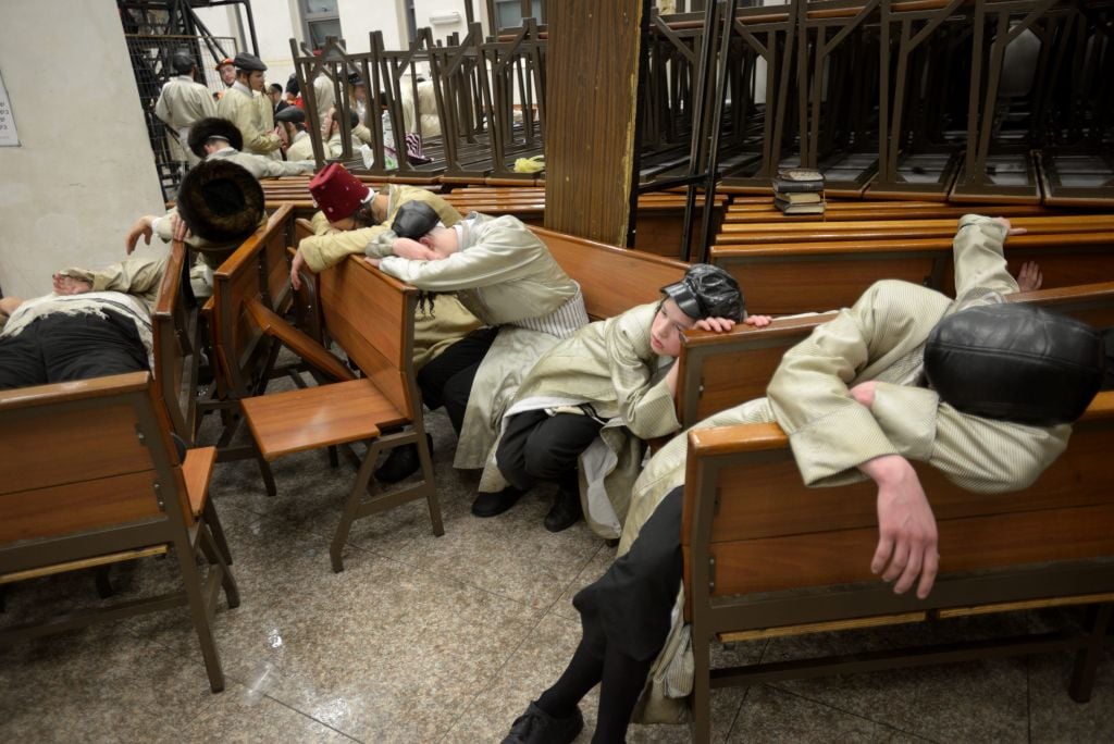When asked if he has other favorite locations for Purim photography, Yaari laughed and said, 'Bnei Brak,' referring to another ultra Orthodox neighborhood (photo credit: Gili Yaari)