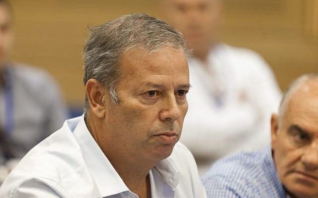Shimon Gapso, at the time mayor of Nazareth Illit, October 30, 2013. (photo credit: Flash 90) Shimon Gapso, at the time mayor of Nazareth Illit, October 30, 2013. (photo credit: Flash 90)