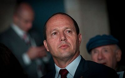 Jerusalem Mayor Nir Barkat, December 11, 2014 (photo credit: Miriam Alster/Flash90)