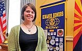 In this May 30, 2013, photo, Kayla Mueller is shown after speaking to a group in Prescott, Ariz. (Photo credit: AP/The Daily Courier, Matt Hinshaw)