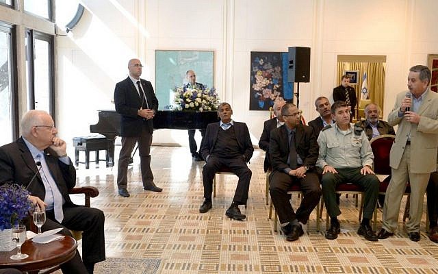 President Reuven Rivlin meets with Arab municipal and regional heads, February 5, 2015 (photo credit: MARK NEYMAN/GPO) President Reuven Rivlin meets with Arab municipal and regional heads, February 5, 2015 (photo credit: MARK NEYMAN/GPO)
