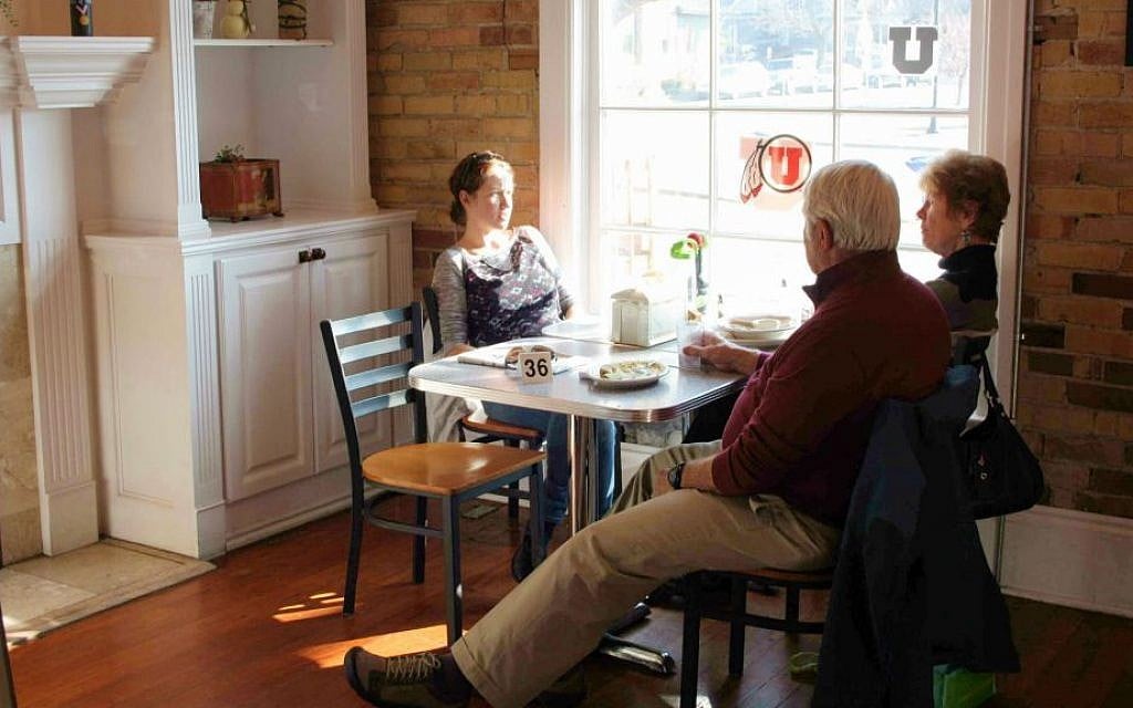 Diners at Salt Lake City's 9th South Deli, which has seen increasing competition since its 2011 opening. (Anthony Weiss/JTA) Diners at Salt Lake City's 9th South Deli, which has seen increasing competition since its 2011 opening. (Anthony Weiss/JTA)