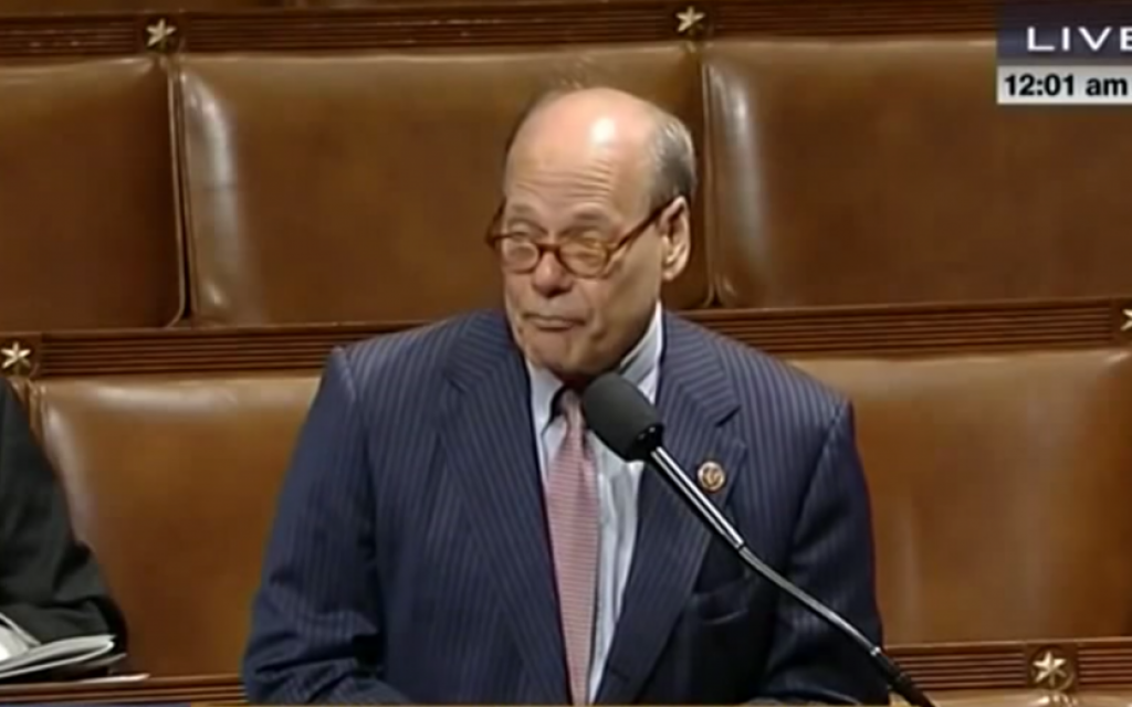 File: Congressman Steve Cohen, D-Tennessee, speaking on the floor of the US House of Representatives (screen capture: C-SPAN)