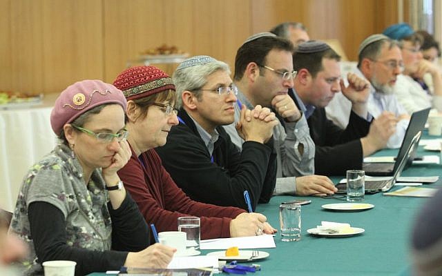 Rabbis with the Beit Hillel organization discussed issues regarding people with cognitive disabilities who want to celebrate a bar or bat mitzvah or get married. (courtesy photo: Beit Hillel)