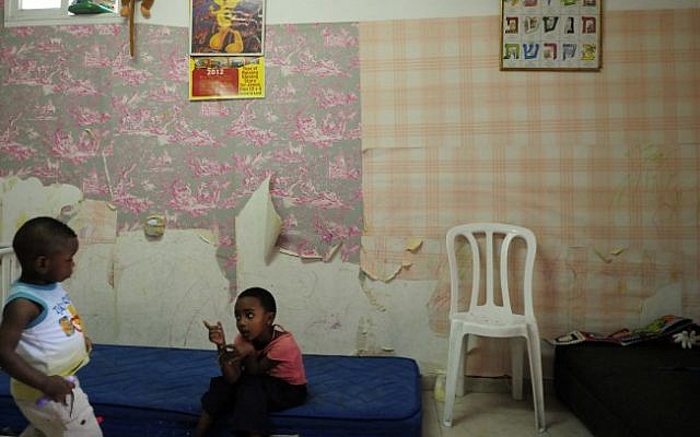 Illustrative photo of a day-care facility in an apartment in the Shapira neighborhood of southern Tel Aviv, on May 14, 2012 (photo credit: Tomer Neuberg/Flash90) Illustrative photo of a day-care facility in an apartment in the Shapira neighborhood of southern Tel Aviv, on May 14, 2012 (photo credit: Tomer Neuberg/Flash90)