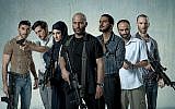 The cast of 'Fauda,' the YES drama about undercover agents in the West Bank, co-created by Avi Issacharoff, who writes for The Times of Israel (Ohad Romano)