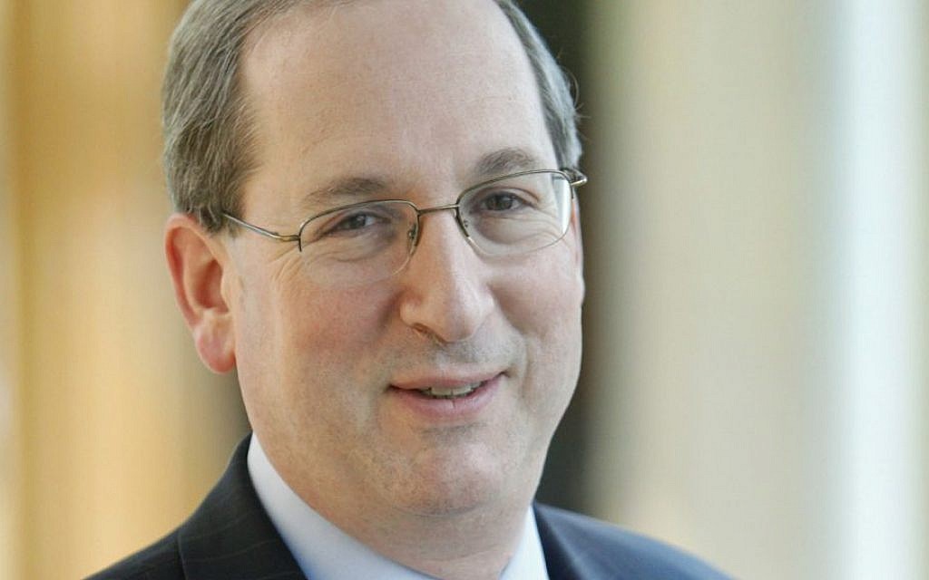 Former Brandeis University president Frederick Lawrence. (Brandeis University/JTA)