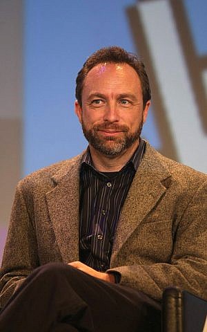 Wikipedia founder Jimmy Wales. (Photo credit: Kobi Gideon / FLASH90)  