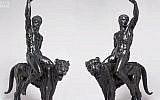 'Bacchants Riding On Panthers,' thought to be created by Michelangelo (screen capture: YouTube)