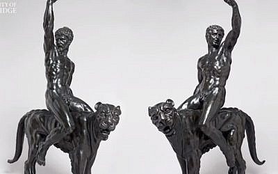 'Bacchants Riding On Panthers,' thought to be created by Michelangelo (screen capture: YouTube)