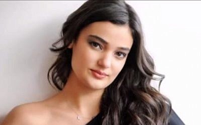 Former Miss Turkey Merve Buyuksarac (YouTube screenshot)