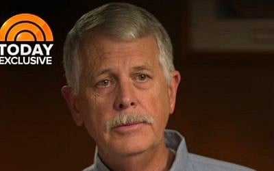 Carl Muelller, father of slain US hostage Kayla Mueller, speaks to NBC's Meet The Press February 22, 2015.  (Photo credit: Screenshot from NBC interview)