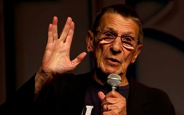 Leonard Nimoy at the Las Vegas Star Trek Convention 2011. (Photo credit: CC, BY Beth Madison/Wikimedia) Leonard Nimoy at the Las Vegas Star Trek Convention 2011. (Photo credit: CC, BY Beth Madison/Wikimedia)