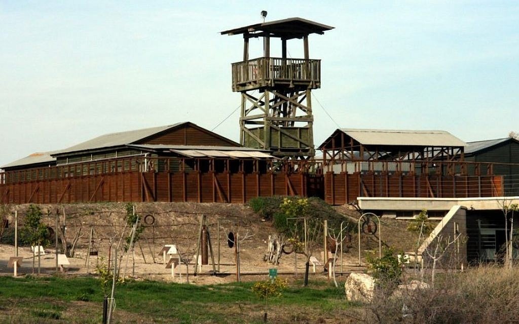 The Nir David tower and stockade complex (photo credit: Shmuel Bar-Am)