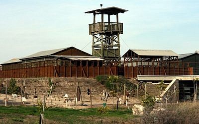 The Nir David tower and stockade complex (photo credit: Shmuel Bar-Am)