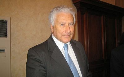 President of the Union of Italian Jewish Communities Renzo Gattegna (courtesy Pagine Ebraiche)