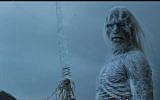 Whitewalkers from the hit HBO show 'Game of Thrones,' similar to what the newspapers are predicting for the snow storm in Israel. (screen capture: YouTube)