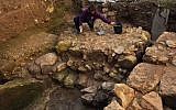 Nazareth structure believed to be Jesus’ boyhood home (photo credit: YouTube screen capture)