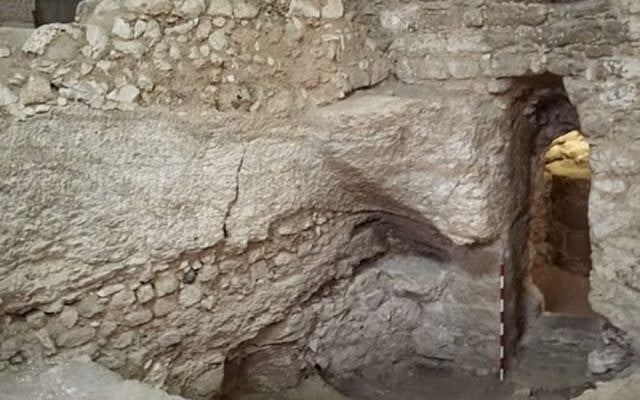 Nazareth structure believed to be Jesus’ boyhood home (photo credit: YouTube screen capture)