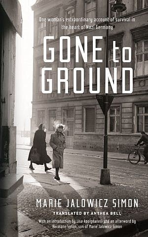 The cover of memoir 'Gone to Ground.' (courtesy)
