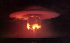 An Israel National News opinion piece calls for the nuclear destruction of Iran and Germany. (Photo credit: public domain)