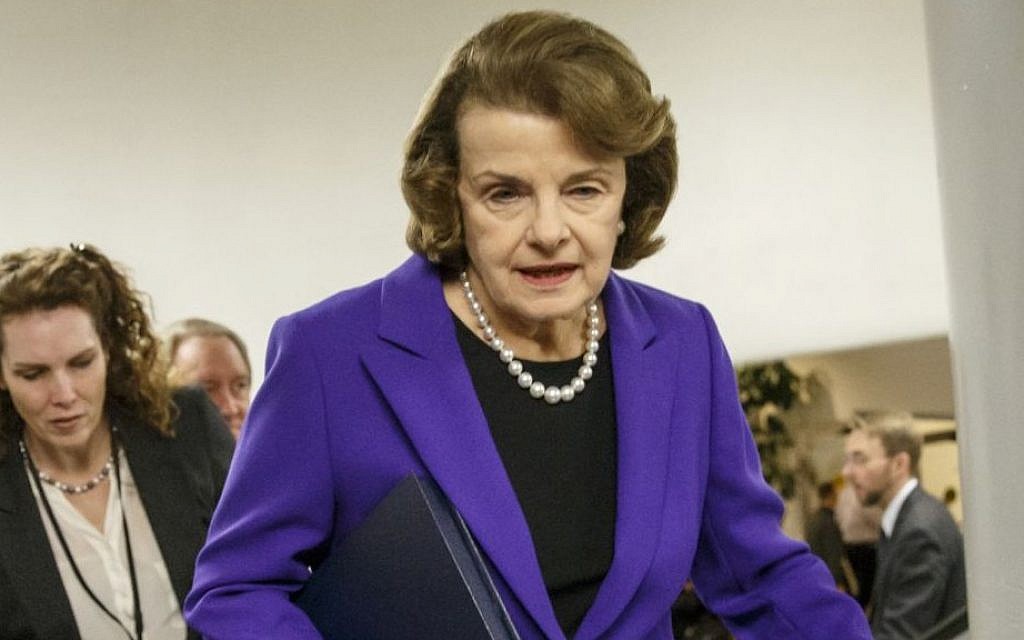 File: Sen. Dianne Feinstein, D-California, on Capitol Hill in Washington. (AP/J. Scott Applewhite)