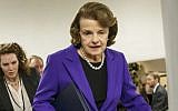 File: Sen. Dianne Feinstein, D-California, on Capitol Hill in Washington. (AP/J. Scott Applewhite)